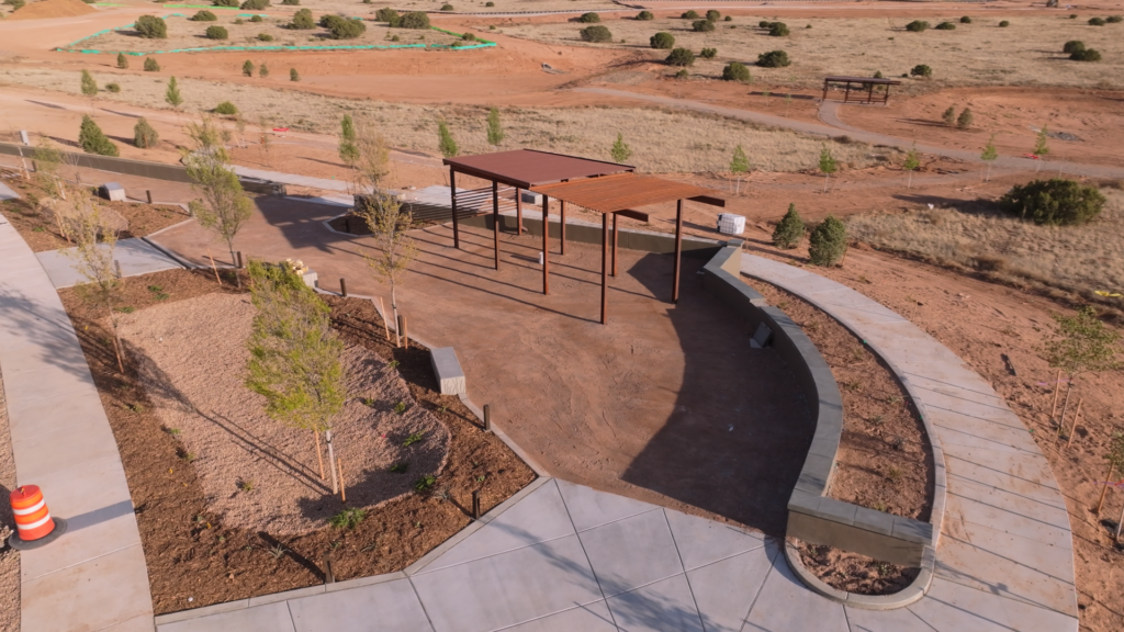 Image of parks and trails for Pulte homes in Esencia de Santa Fe